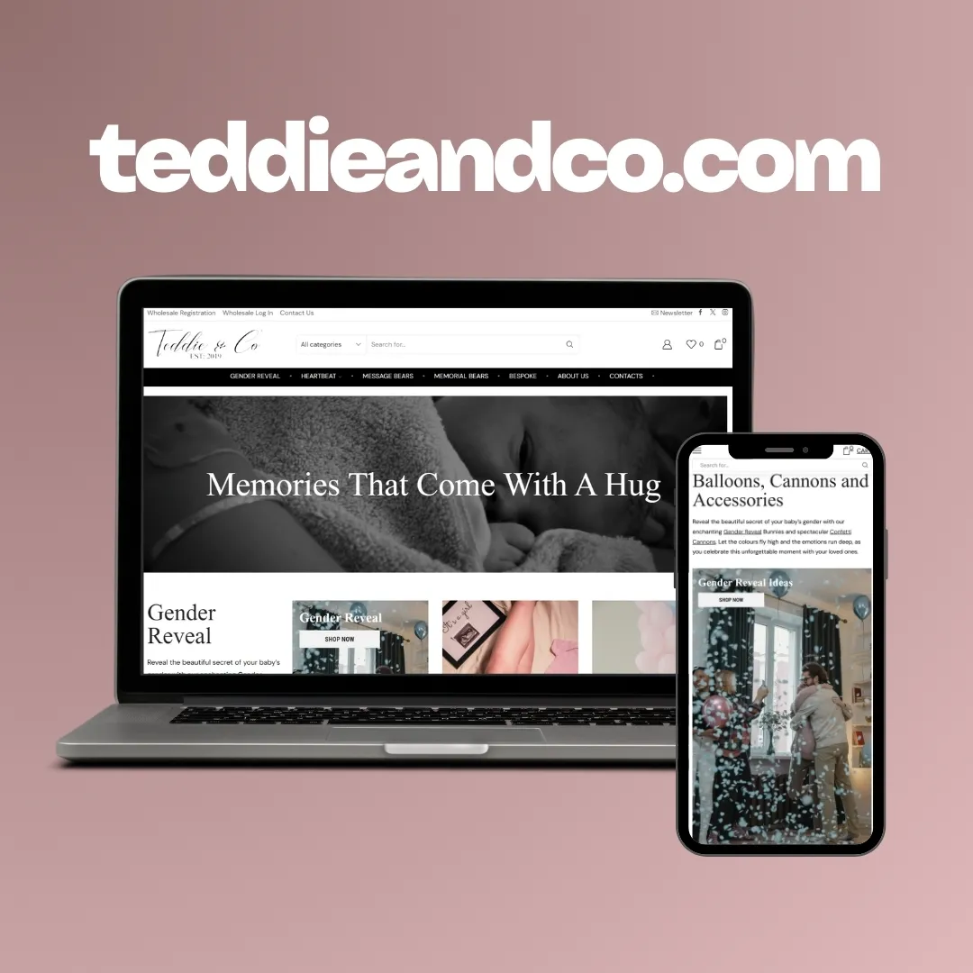 Teddie and Co Website